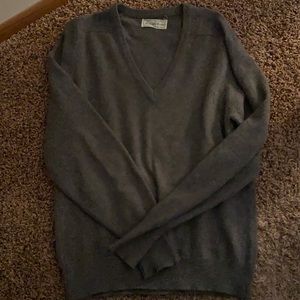 Vintage Cashmere Saks Fifth Avenue Grey Sweater